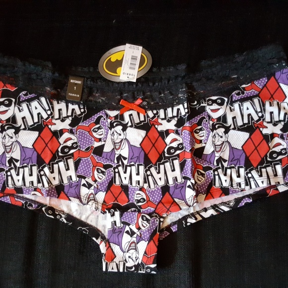 DC Comics Intimates & Sleepwear New Torrid Harley Quinn Joker Panty